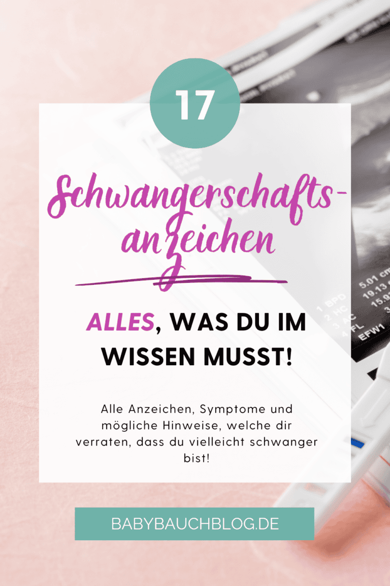 Titelbild für den Artikel erste Schwangerschaftsanzeichen